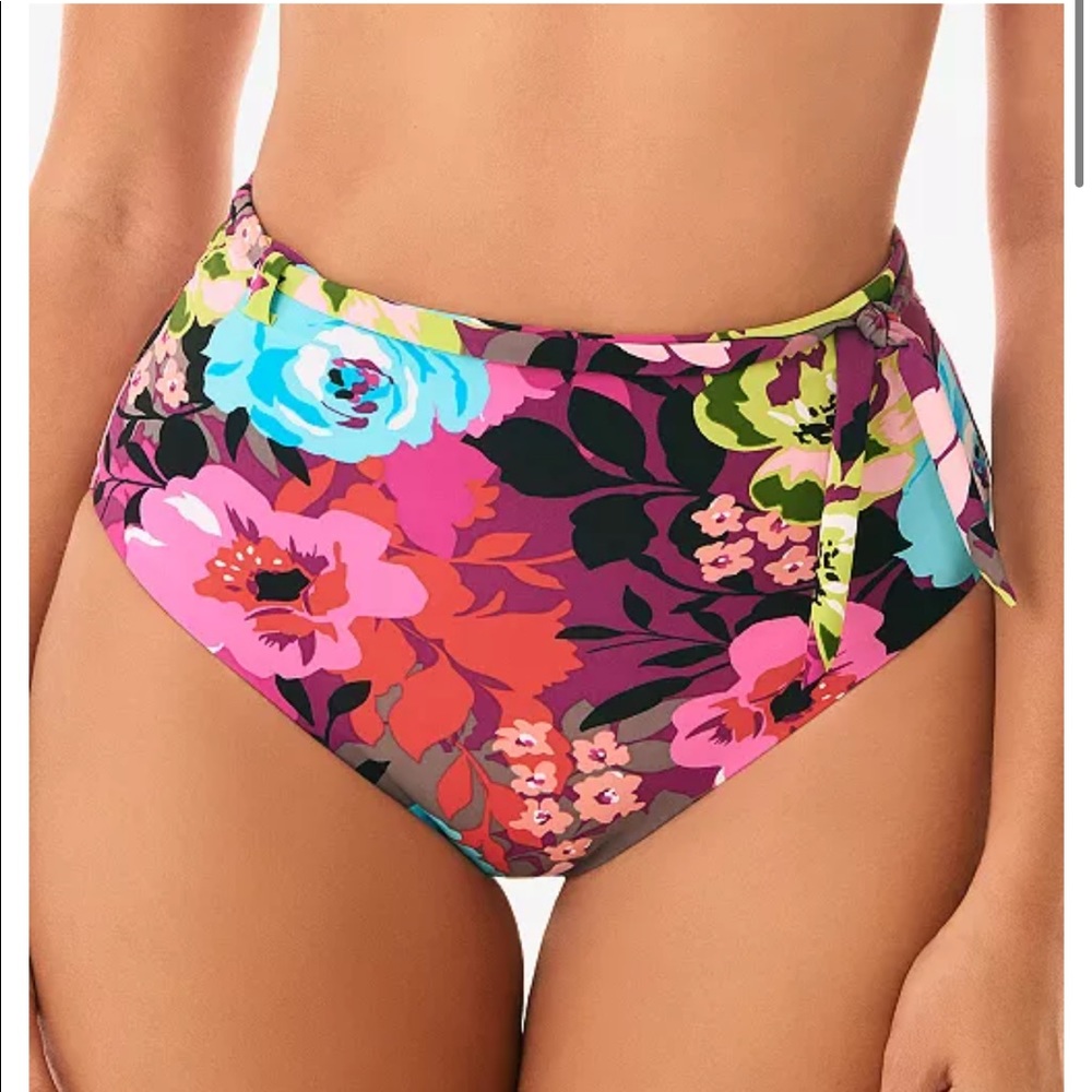 Skinny Dippers Cherry Dip Bikini Bottoms